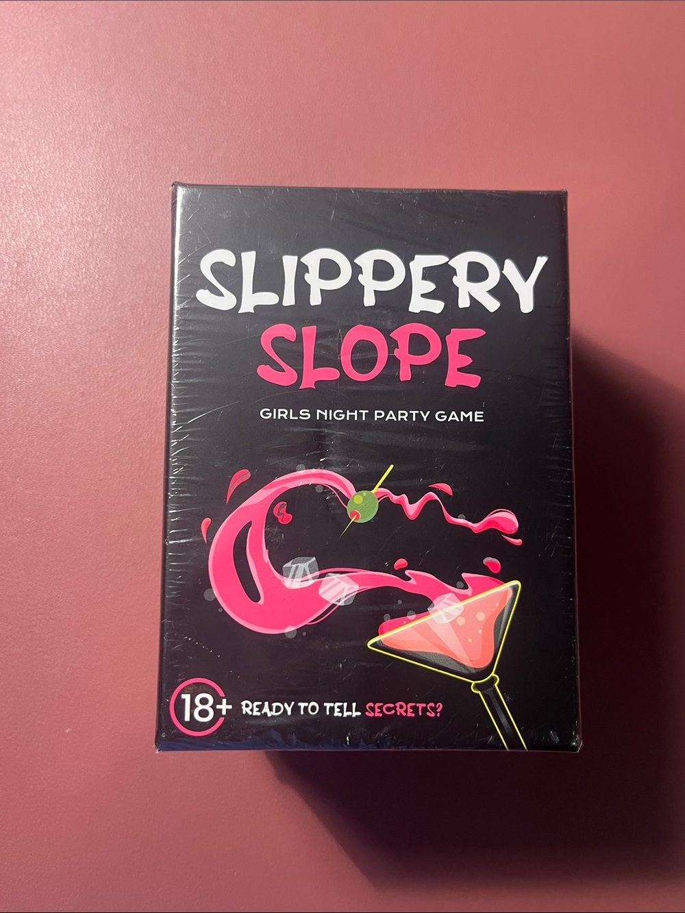 Girls Night Party Game - slippery slope